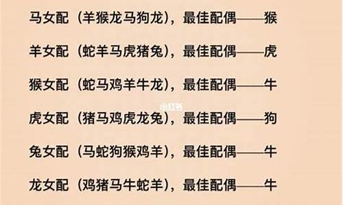 十二生肖属相婚姻配对表详解大全详解解析_十二生肖属相婚姻相配对表